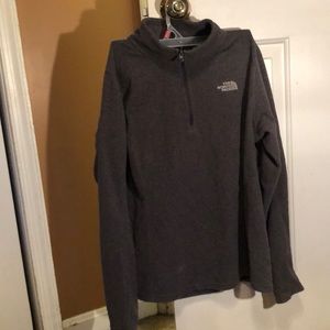 The North Face half zip pull over